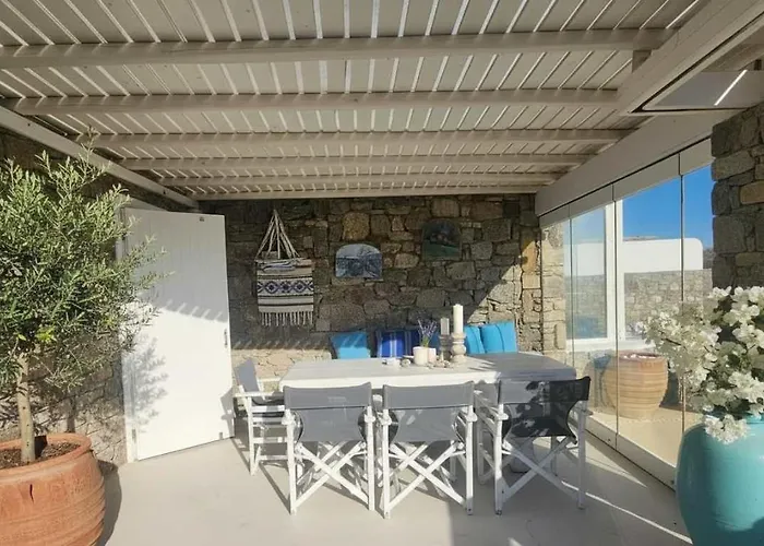 Stunning Sea-view W Access To Shared Pools شقة Mykonos Town
